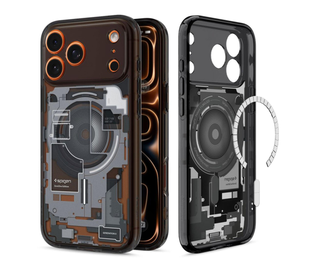 Spigen Ultra Hybrid Mag Magsafe do Iphone 17 Pro Max Zero One Black - 1359932 - zdjęcie